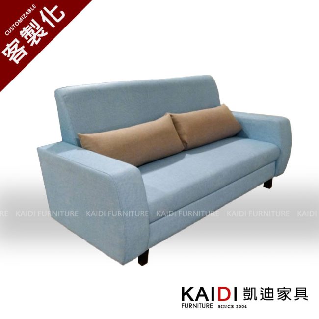 沙發工廠｜K69-313-3 德琳貓抓皮硬式三人座沙發｜凱迪台中家具