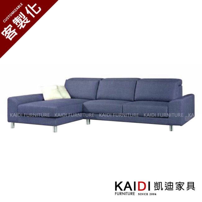 貓抓布沙發｜K60-ML-1多功能米盧以色列貓抓布L型沙發｜凱迪家具