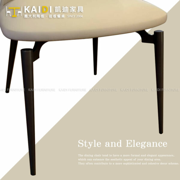 K12-05-101 克洛維皮餐椅/可改色：圖片 5
