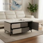 現代風客廳適合什麼茶几？岩板材質俐落又好搭