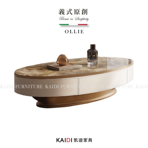 K128-02-A01歐莉義式岩板茶几