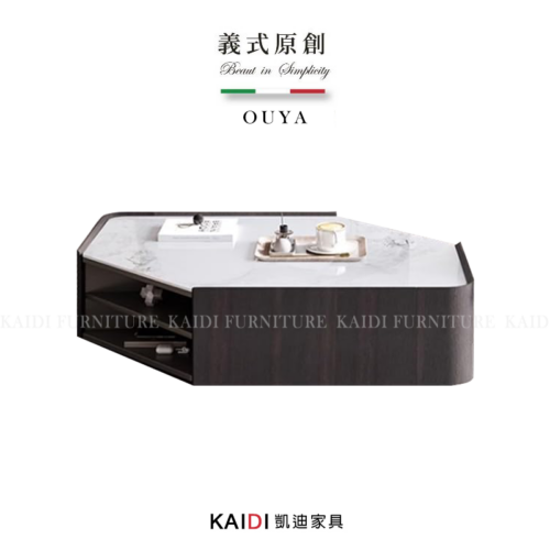 K26-NT7024歐雅義式岩板茶几