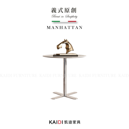 K34-02-44曼哈頓義式岩板小茶几