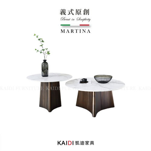 K34-02-49瑪蒂娜義式輕奢岩板茶几組
