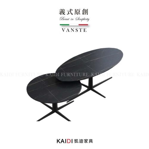 K128-02-50 凡特斯義式輕奢岩板茶几組